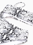 Купальник женский слитный с вырезом на животе MINAKU, размер 42, со змеиным принтом - Фото 12