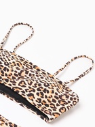 Купальник женский слитный с вырезом на животе MINAKU, размер 46, с леопардовым принтом - Фото 12