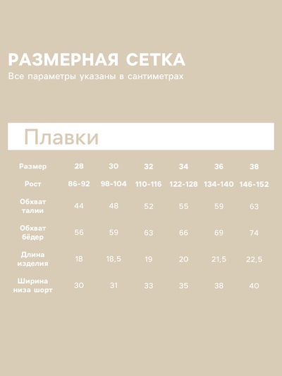 Плавки купальные для мальчика MINAKU «Слоники», синие, рост 134-140 см