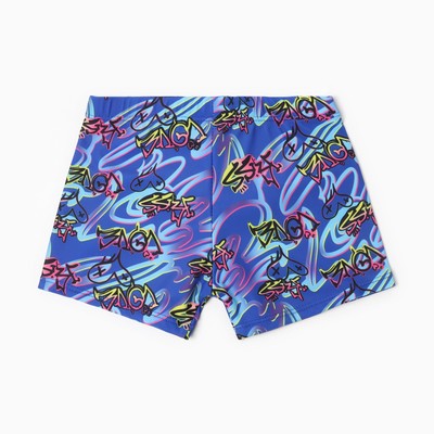 Плавки купальные для мальчика MINAKU «Лето», рост 110-116 см, синие