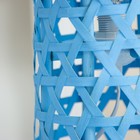 Настольная лампа «Асура» Е27 15 Вт голубой 16×16×51 см RISALUX - Фото 6