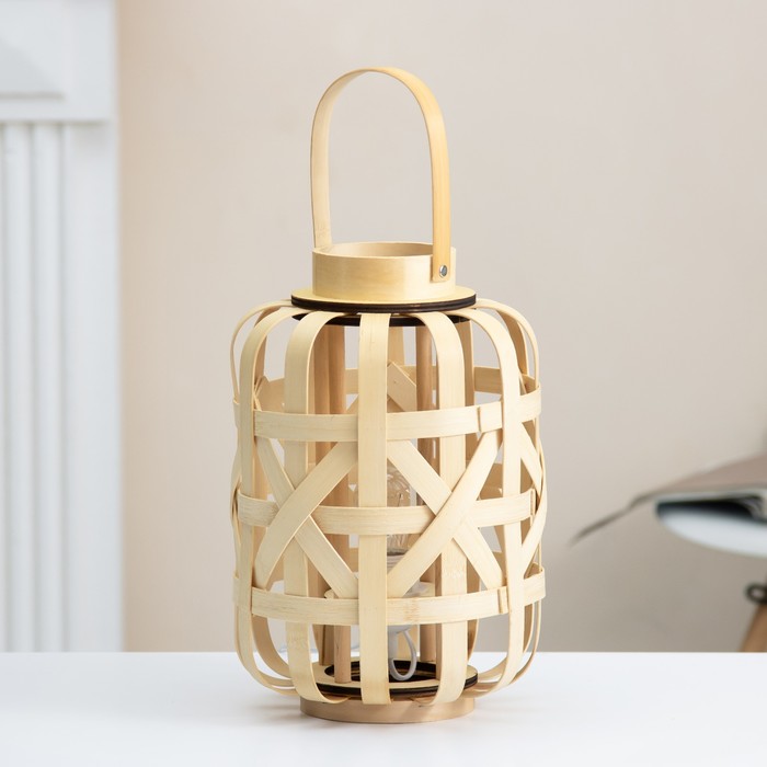 Настольная лампа «Барма» Е27 15 Вт 23.5×23.5×33 см RISALUX