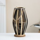 Настольная лампа «Джая» Е27 15 Вт черный 20×20×38 см RISALUX - Фото 4