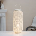 Настольная лампа «Нава» Е27 15 Вт белый 25×25×60 см RISALUX - Фото 2