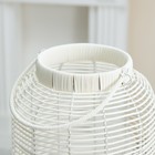 Настольная лампа «Нава» Е27 15 Вт белый 25×25×60 см RISALUX - Фото 4