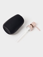 Набор для ванной SAVANNA Soft, 2 предмета (мыльница, стакан), цвет чёрный - фото 809230454