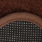 Коврик Этель Стиль цвет коричневый, 40х50 см - Фото 4