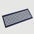 Ипликатор - коврик, основа спанбонд, 140 модулей, 28 × 64 см, цвет тёмно-синий/белый - Фото 2