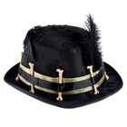Карнавальная шляпа "Пират" с пером, р-р 56-58 - Фото 4
