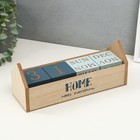 Настольный календарь-вечный «Домашний», голубой, 26×8.4×10.3 см - Фото 5