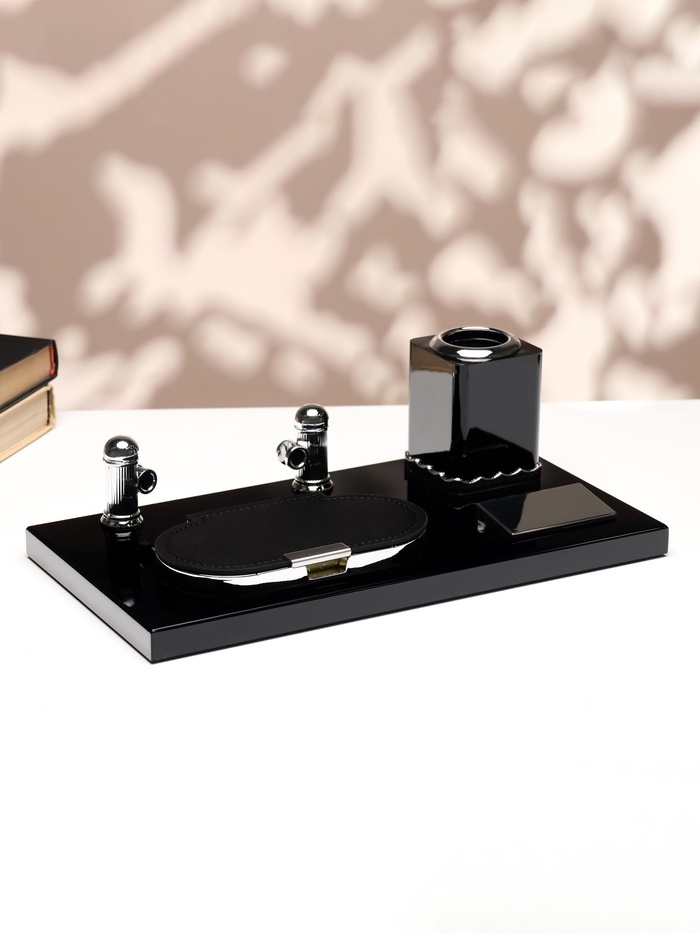 Набор настольный канцелярский, 4 в 1 - Фото 1