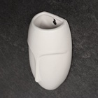 Кашпо для цветов «Силуэт», 20×10×6 см, керамика, подвесное, белое 9949457