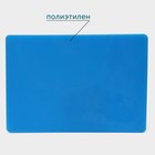 Доска профессиональная разделочная Hanna Knövell, 50×35×1,8 см, цвет синий - Фото 2
