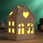 Фигурка светящаяся TAKE IT EASY «Домик», керамика, 9×6×13 см, 2×LR=41 - Фото 3