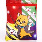 Подарочный набор детский «Волшебство рядом», сумка, значок, цвет красный - Фото 4