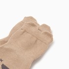 Носки детские MINAKU со стопперами цв. коричневый, р-р 11-12 см - Фото 2