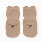 Носки детские MINAKU со стопперами цв.коричневый, р-р 12-13 см - фото 23169508