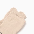 Носки детские MINAKU со стопперами цв. беж, р-р 11-12 см - Фото 2