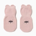 Носки детские MINAKU со стопперами цв. розовый, р-р 11-12 см - фото 8475578