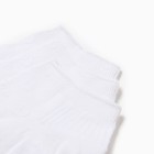 Набор женских носков KAFTAN Base, 3 пары, размер 36-39 (23-25 см) белый - Фото 2