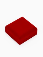 Футляр бархатный универсальный "Классика", 9*9*4см, цвет красный - фото 809567924