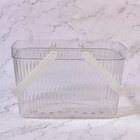 Органайзер для хранения, корзинка с ручками, 1 секция, 27×17×16.5 см, МИКС - Фото 6