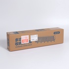 Органайзер настенный, 1 секция, с клеевыми крючками, 38.7×8.5×6.5 см, белый - Фото 5