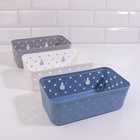 Органайзер настенный, 1 секция, с клеевыми крючками, 21.5×11.5×7.5 см, МИКС - Фото 3