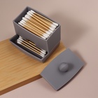 Органайзер для ватных палочек, с крышкой, 9×6.5×7.5 см, МИКС - Фото 5