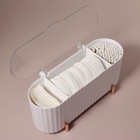 Органайзер для хранения, с крышкой, 3 секции, 21×8×9 см, цвет белый, розовое-золото - Фото 5