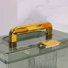 Органайзер для хранения косметических принадлежностей «LIGHT», сундук с крышкой, съёмные перегородки, 21.5×12×12 см, цвет МИКС - фото 27807976