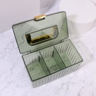 Органайзер для хранения косметических принадлежностей «LIGHT», сундук с крышкой, съёмные перегородки, 21.5×12×12 см, цвет МИКС - фото 23636285