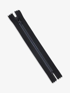 Молния «Трактор», №5, неразъёмная, замок автомат, 18 см, чёрная, белая, синяя - Фото 2