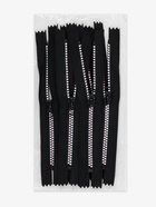 Молния «Трактор», №5, неразъёмная, замок автомат, 18 см, чёрная, белая, красная - Фото 4