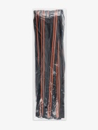 Молния «Трактор», №5, разъёмная, замок автомат, 80 см, чёрная, оранжевая 9900834