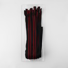 Молния «Трактор», №8, разъёмная, замок автомат, 60 см, чёрная, красная - Фото 3