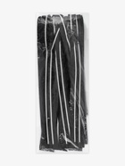 Молния «Трактор», №8, разъёмная, замок автомат, 60 см, чёрная, белая - Фото 4