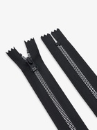 Молния «Трактор», №5, неразъёмная, замок автомат, 18 см, чёрная, белая - Фото 3