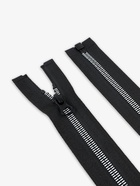 Молния «Трактор», №5, разъёмная, замок автомат, 60 см, чёрная, белая - Фото 3