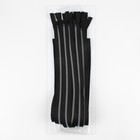 Молния «Трактор», №5, разъёмная, замок автомат, 80 см, чёрная, белая - Фото 3