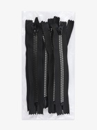 Молния «Трактор», №8, неразъёмная, замок автомат, 18 см, чёрная - Фото 4