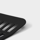 Лопатка с прорезями Доляна Picanto, 23 см, цвет чёрный - Фото 4