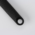 Лопатка с прорезями Доляна Picanto, 23 см, цвет чёрный - фото 4413478