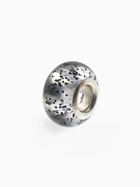 Бусины «Роса», для творчества, цвет прозрачно-чёрный 9897079