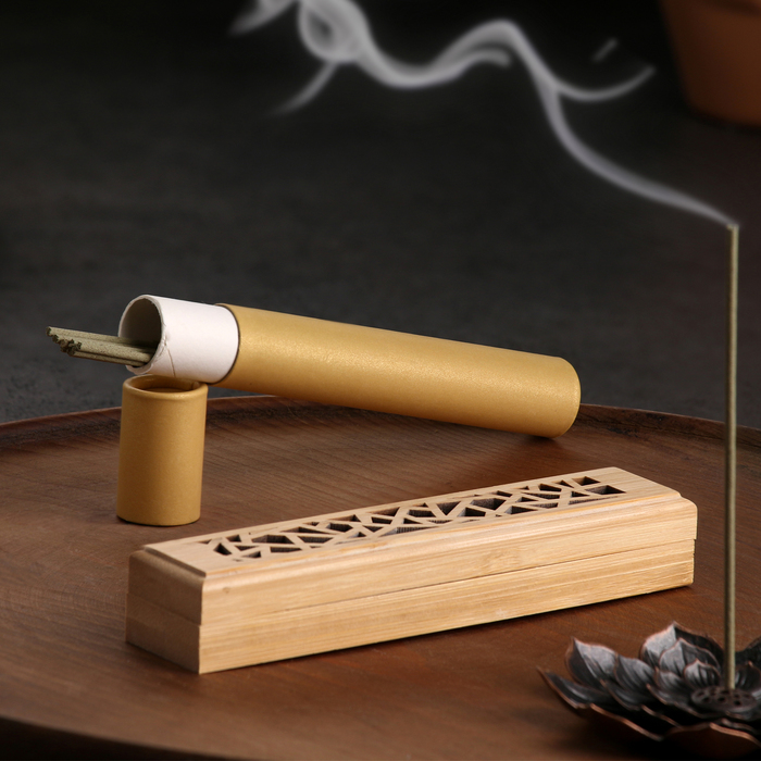 Набор благовоний с подставкой «Воздух», коричневый