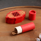 Набор благовоний с подставкой «Китайский фонарик», красный - Фото 1