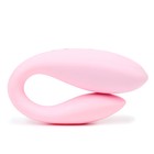 Вибратор для пар, 10 режимов вибрации, гибкий, силикон, пульт ДУ, розовый - Фото 5