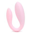 Вибратор для пар, 10 режимов вибрации, гибкий, силикон, пульт ДУ, розовый - Фото 8