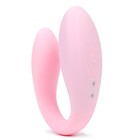 Вибратор для пар, 10 режимов вибрации, гибкий, силикон, пульт ДУ, розовый - Фото 9