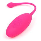 Виброяйцо, 7×3.5 см, 10 режимов, пульт ДУ, силикон, розовый - Фото 7